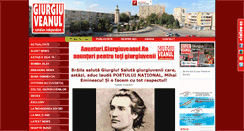 Desktop Screenshot of giurgiuveanul.ro
