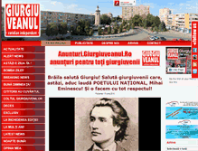 Tablet Screenshot of giurgiuveanul.ro